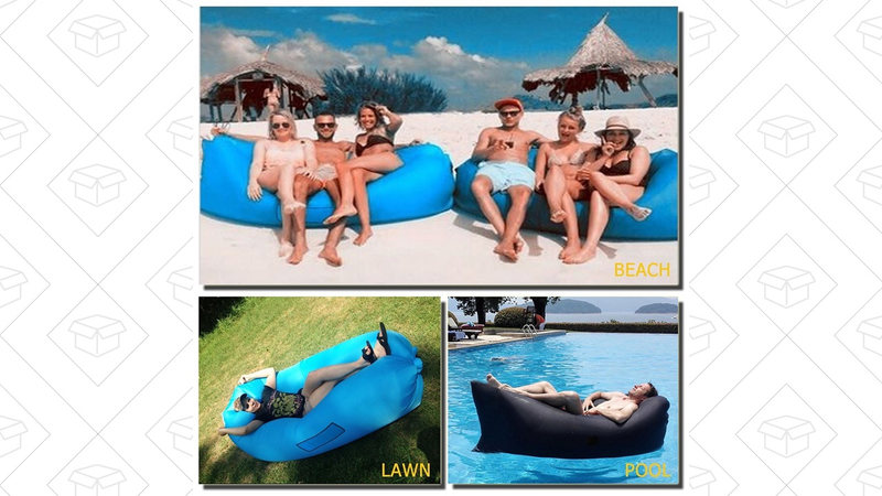 Vansky Inflatable Lounger, $29 with code GMXTQFBP